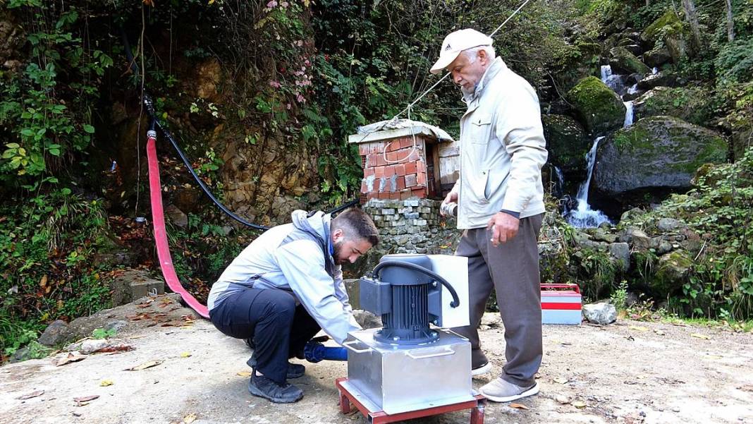 Giresunlu zeka: Akan suyu bile paraya dönüştürüyor! 7